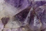 Deep Purple Amethyst Crystal Cluster - Congo #223376-2